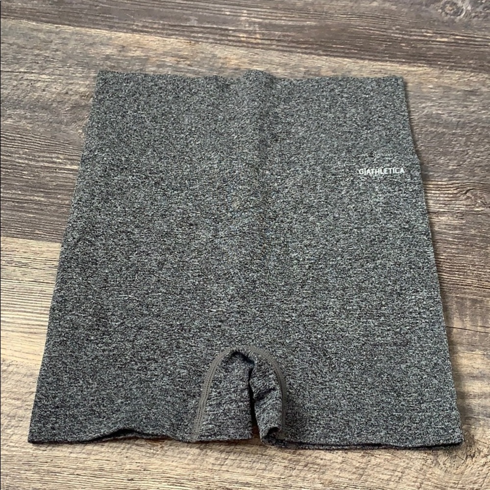 Grey Biker Shorts
